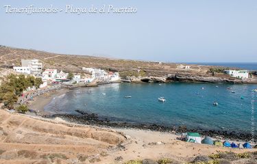 Die Bucht von Playa Puertito