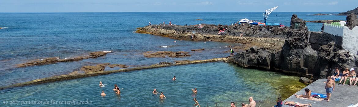 Meerwasserschwimmbecken in El Pris - Nordküste Teneriffas