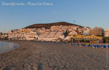 Abendstimmung am Playa las Vistas