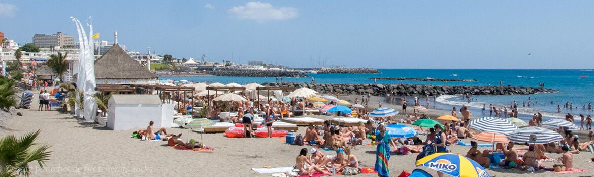 Playa Fañabe an der Costa Adeje