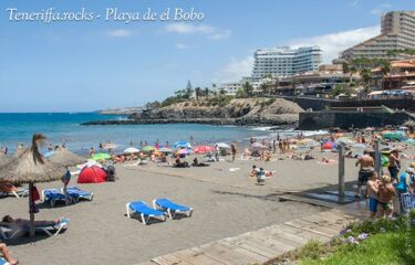 Der Playa de el Bobo ist gut gepflegt