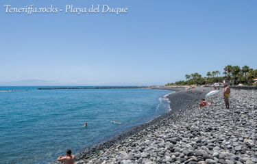 Strandabschnitt direkt neben dem Playa del Duque
