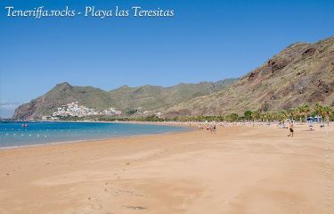 Playa Las Teresitas - Feinster Sandstrand