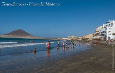 Immer präsent: der Montaña Roja