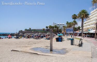 Gute Infratstruktur am Strand