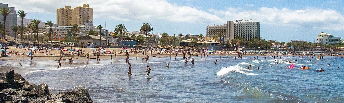 Playa Troya an der Costa Adeje