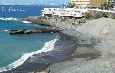 Playa de Ajabo - Bauphase November 2011
