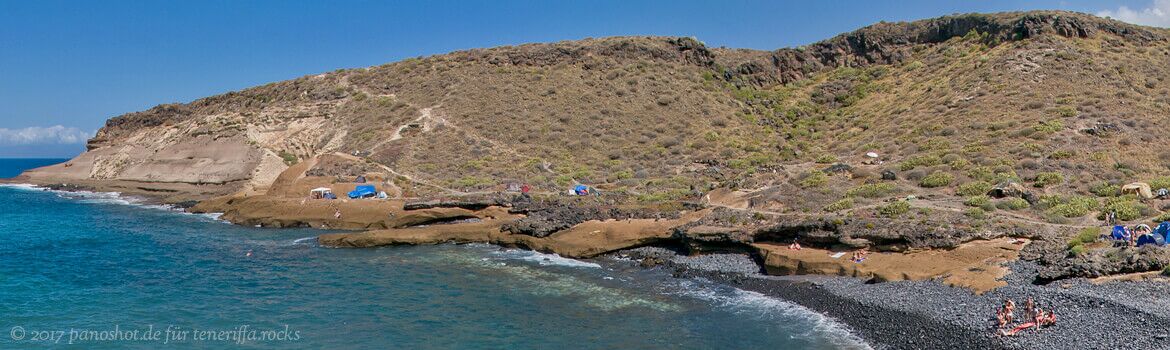Playa de los Morteros an der Costa Adeje