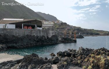Bick auf den Hafenbucht am Playa el Muelle