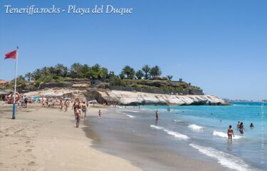 Playa del Duque mit Karibik-Feeling