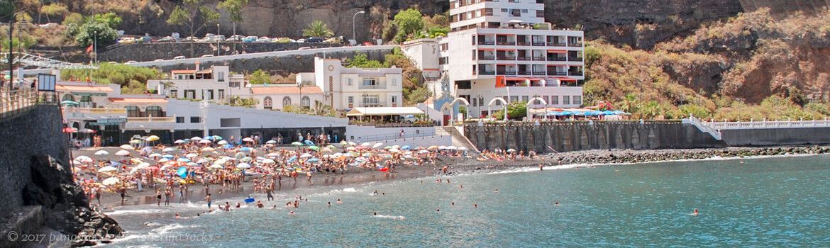 Playa San Marcos an der Nordküste Teneriffas