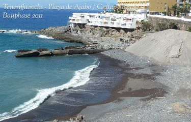 Playa de Ajabo - Bauphase November 2011