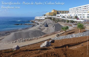Playa de Ajabo - Bauphase November 2011