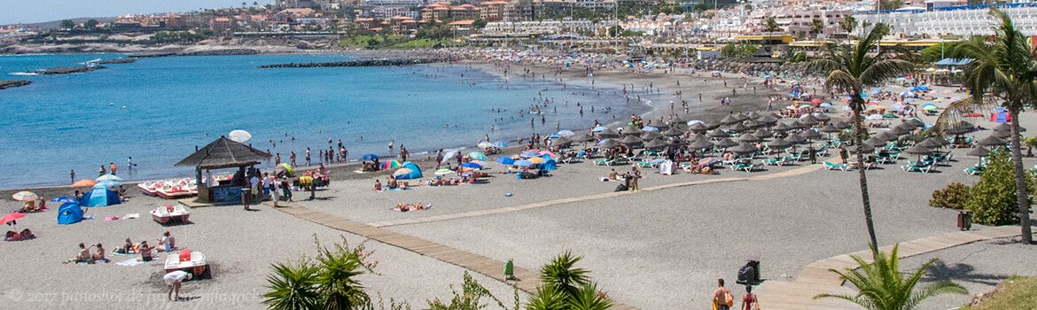 Playa Torviscas an der Costa Adeje