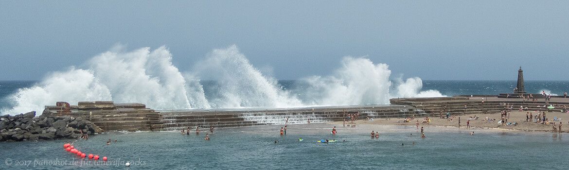 Meerwasserschwimmbecken auf Teneriffa