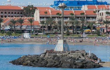 Fontäne im Zentrum des Playa las Vistas
