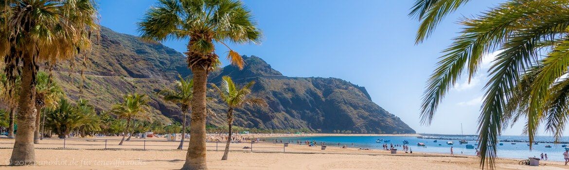 Playa las Teresitas bei Santa Cruz de Teneriffa