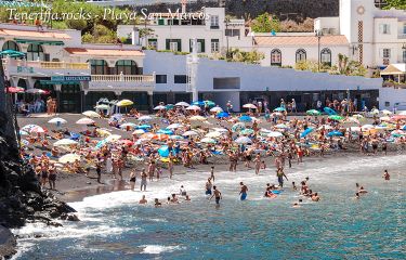 Typisches Wochenende am Playa San Marcos